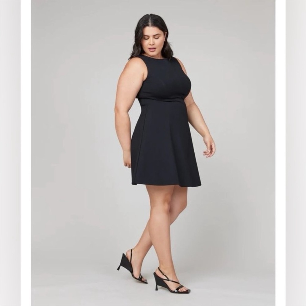 NWT Spanx Perfect Fit and Flare Dress Black 2X - Picture 6 of 15